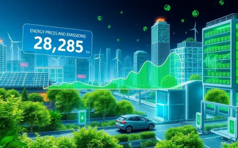 How can the correlation between energy prices and emissions be improved to benefit batteries
