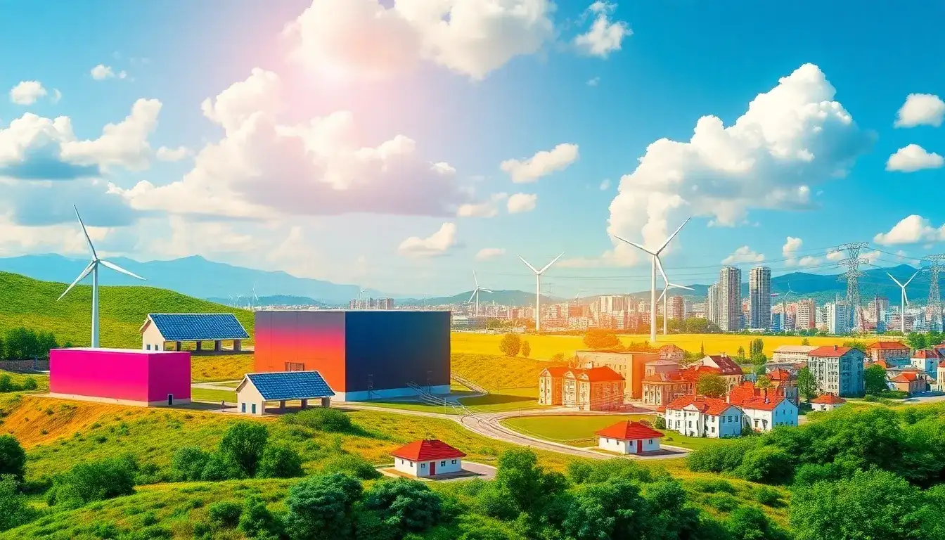 How do the locations of utility-scale batteries impact their effectiveness in reducing emissions