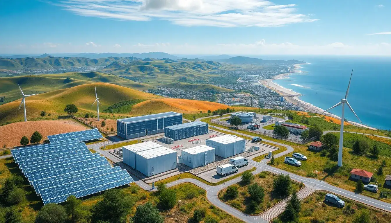 Are there specific regions where utility-scale batteries are more effective at reducing emissions