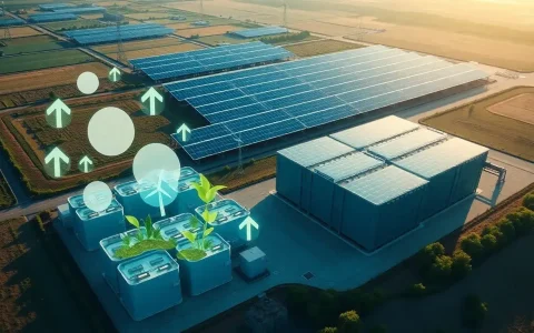 What role do carbon offsets play in reducing the emissions impact of utility-scale batteries