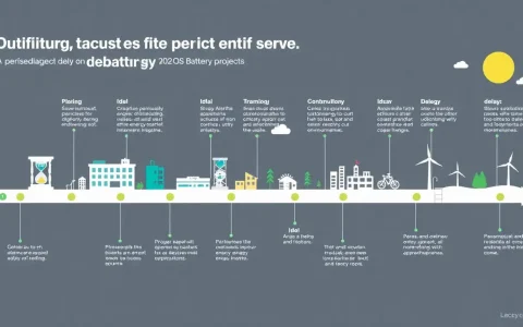 How do permitting delays affect the timeline of utility-scale battery projects