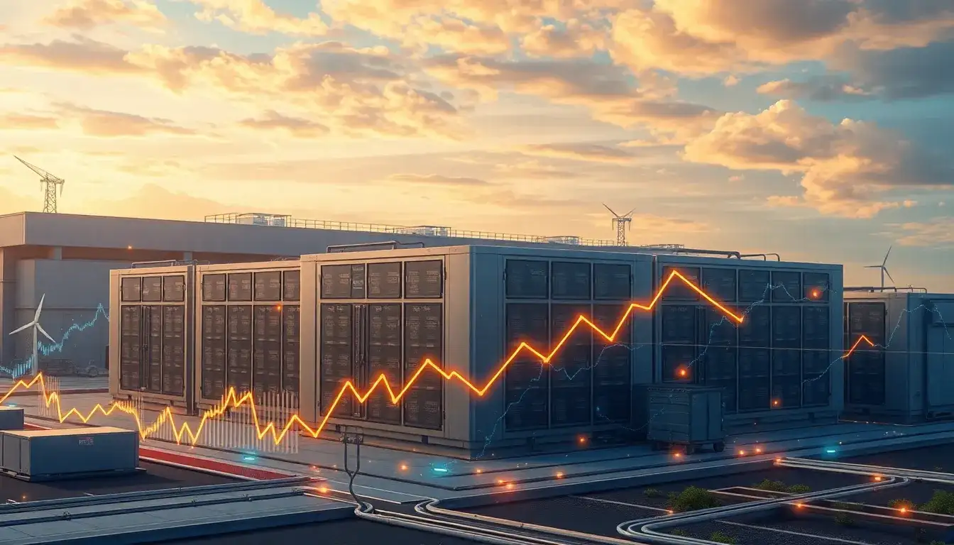 How do market price volatility and regulatory changes influence the deployment of utility-scale batteries