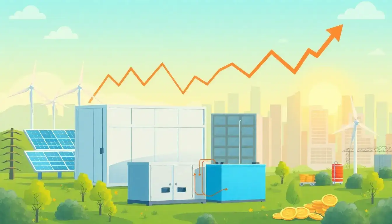 How does market price volatility affect the economic viability of utility-scale battery storage