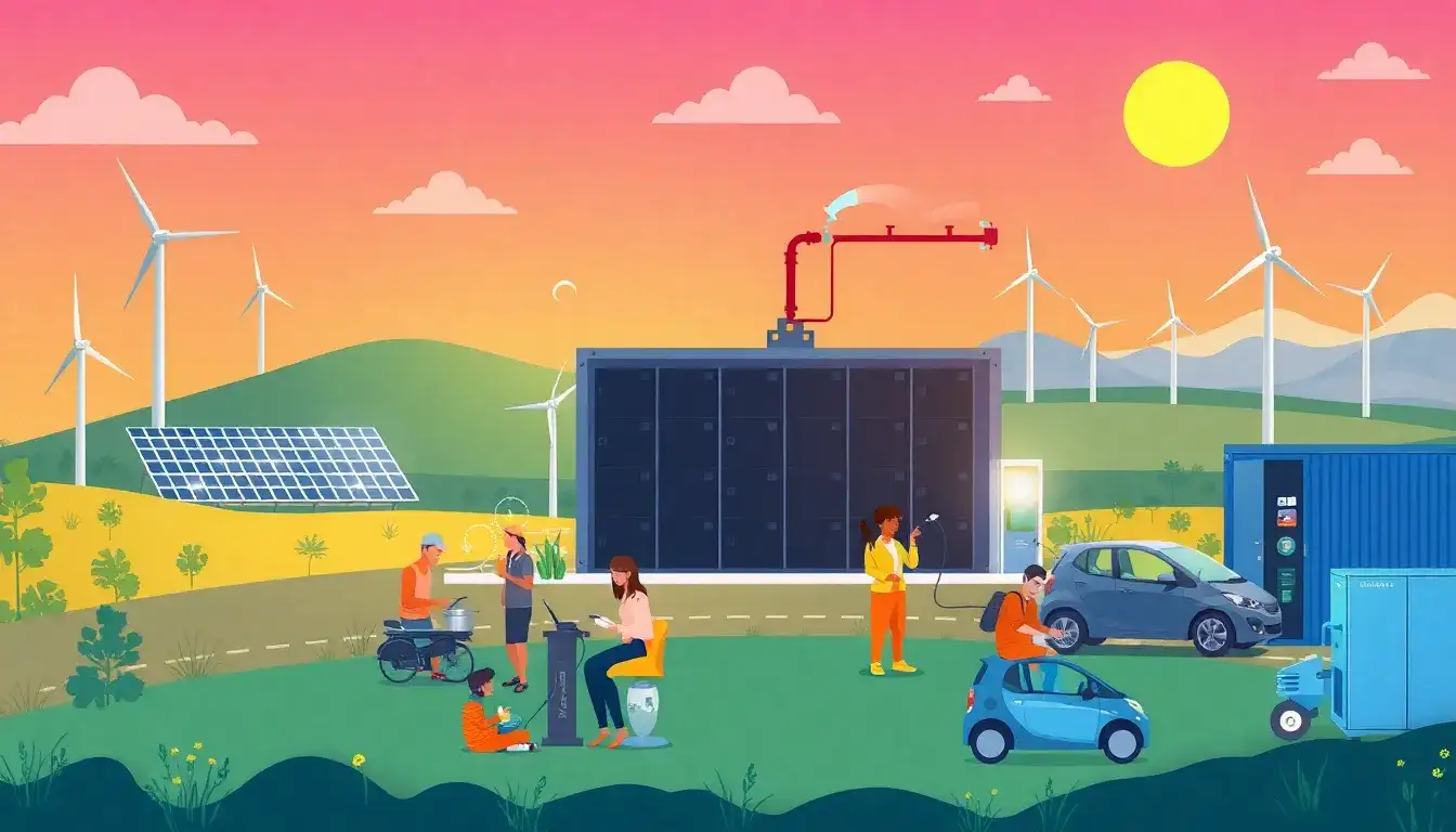 How do utility-scale batteries help reduce energy costs for consumers