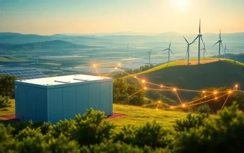 How do utility-scale batteries help integrate renewable energy sources into the grid
