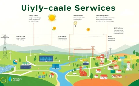 What grid services can utility-scale batteries provide