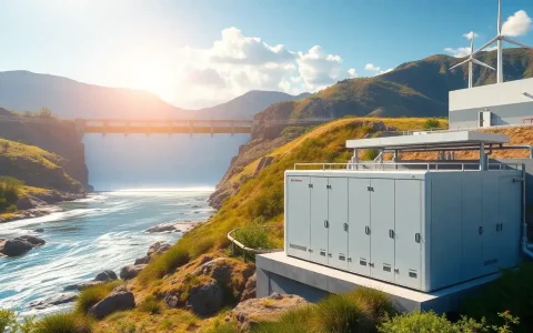 What are the main benefits of using utility-scale batteries in hydro-hybrids