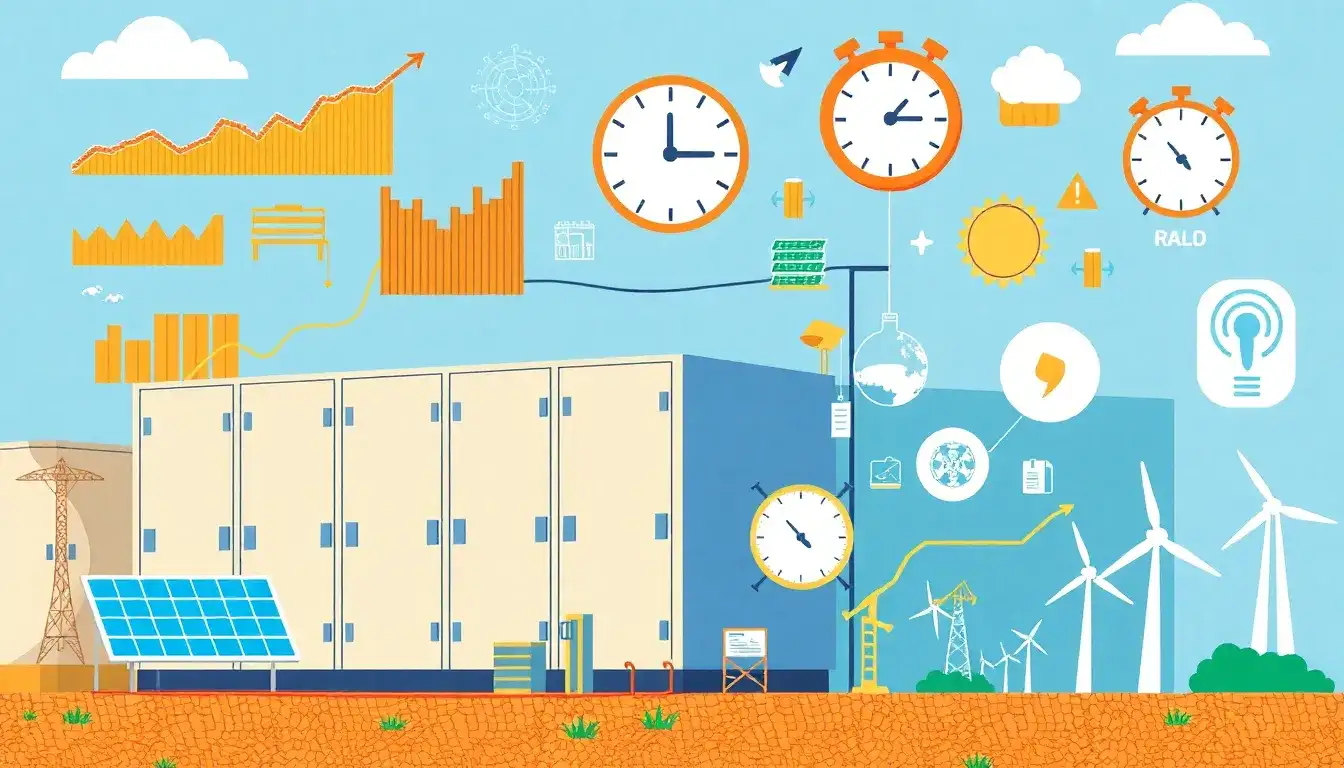 What are the main challenges in achieving a high ROI for utility-scale batteries