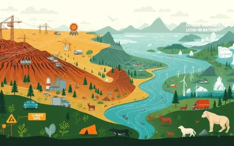 What are the main environmental risks associated with lithium-ion batteries