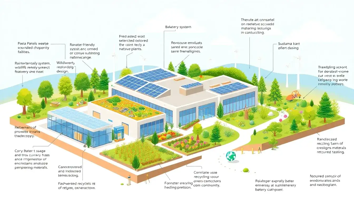 What measures can be taken to minimize the environmental impacts of battery storage facilities