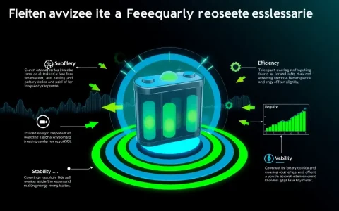 What are the main advantages of using batteries for frequency response