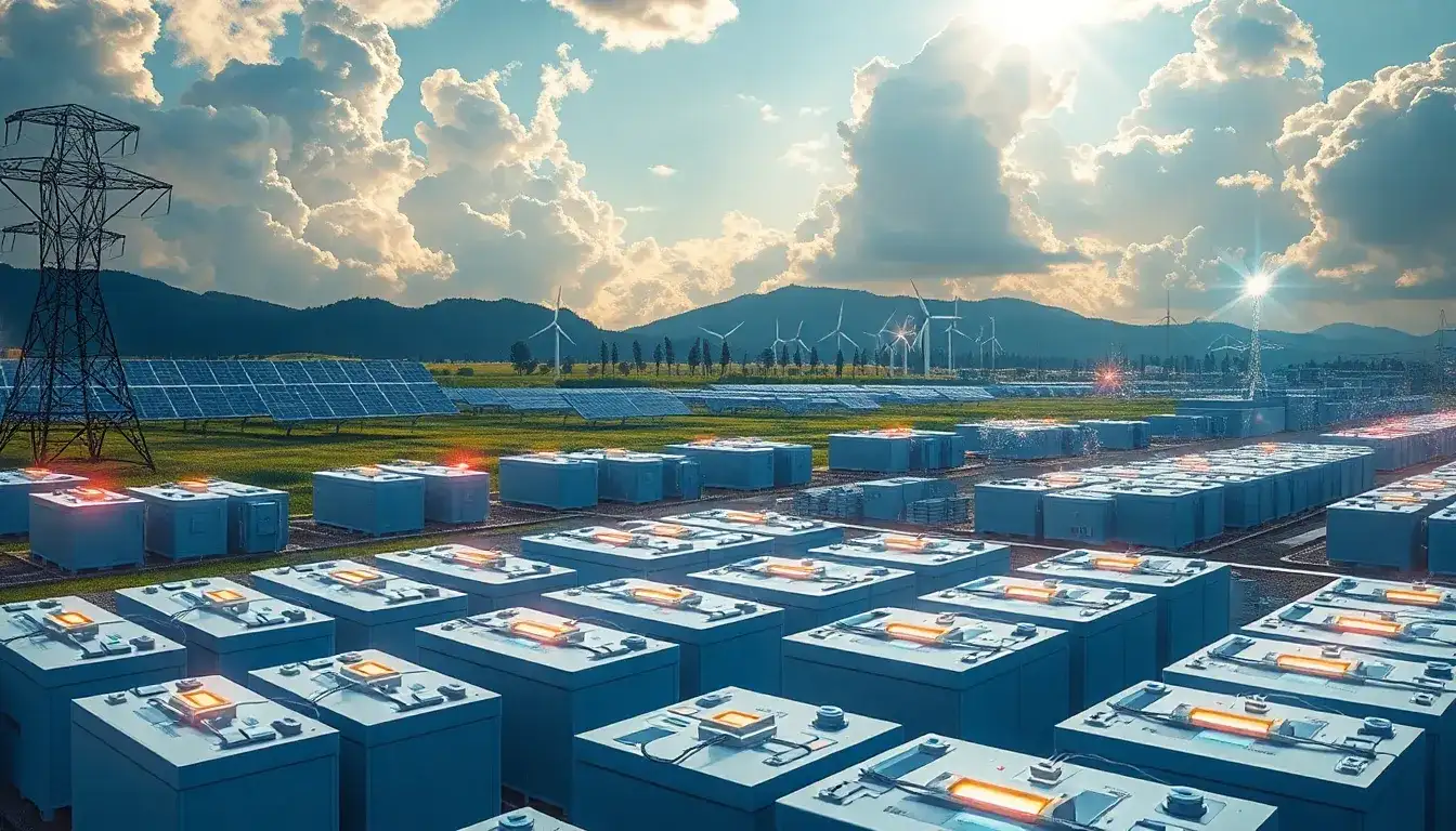 What role do utility-scale batteries play in managing sudden changes in generation or demand