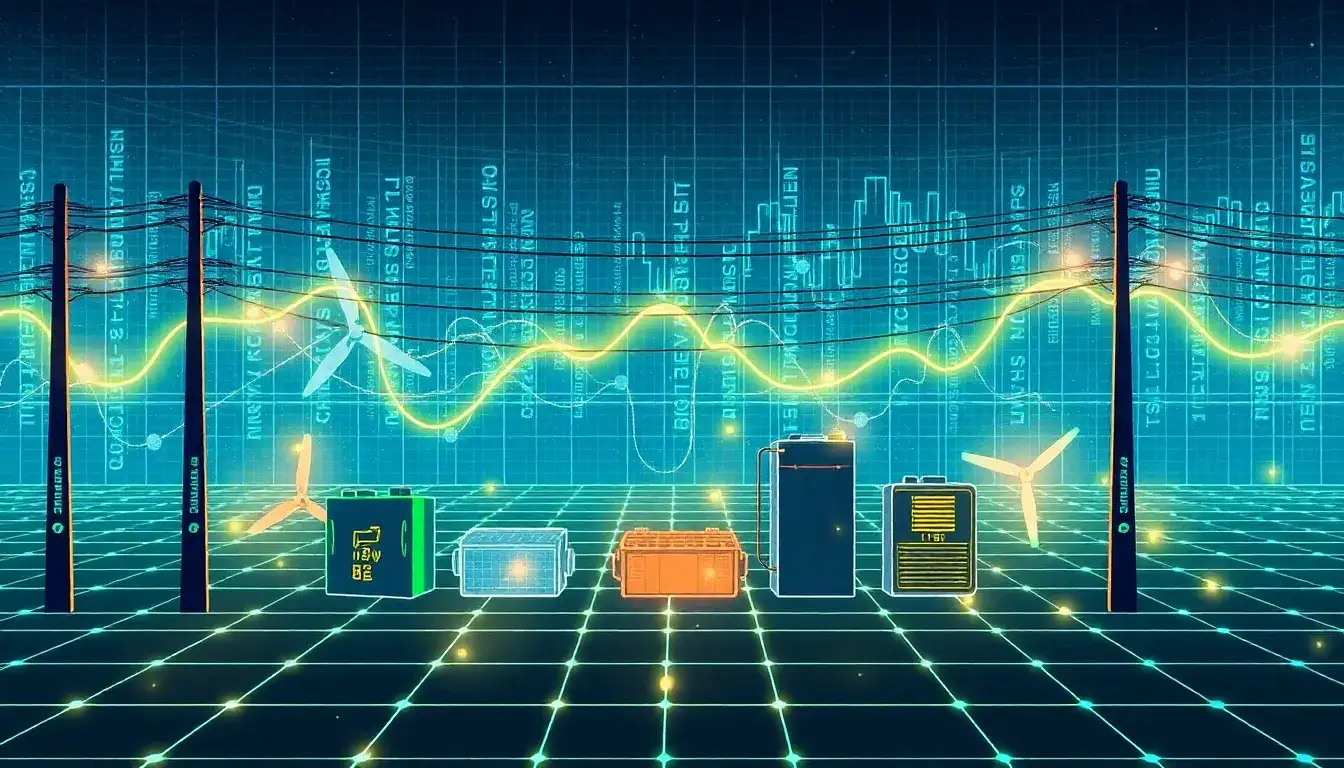 How do batteries contribute to frequency regulation on the grid