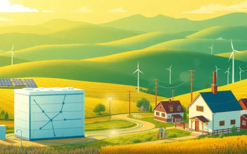 What role do utility-scale batteries play in reducing electricity costs for rural communities