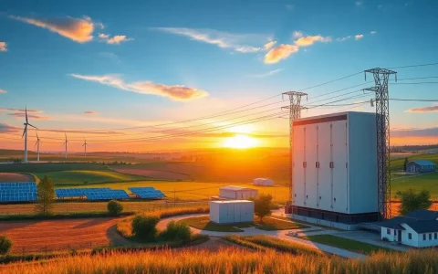 How do utility-scale batteries enhance grid resilience in rural areas