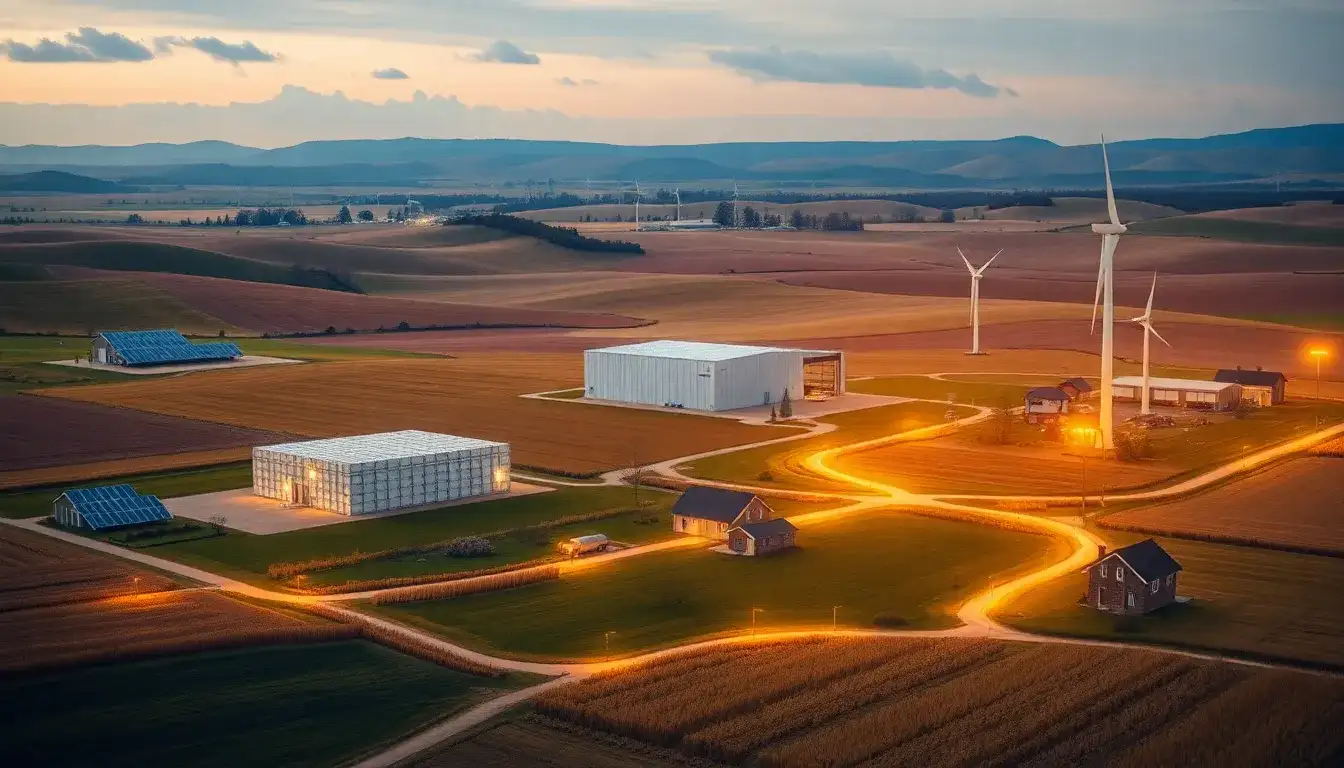 What are the economic impacts of utility-scale batteries on rural electric utilities