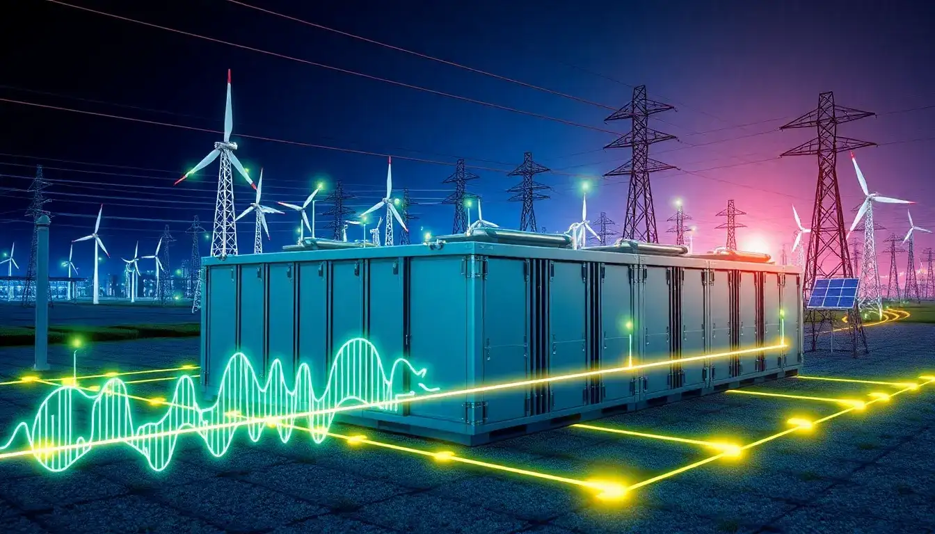 How do utility-scale batteries contribute to frequency regulation in the grid