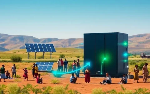 What role do utility-scale batteries play in reducing diesel consumption in off-grid communities