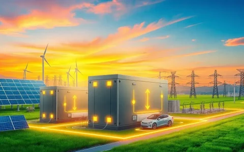 How do utility-scale batteries optimize electricity distribution