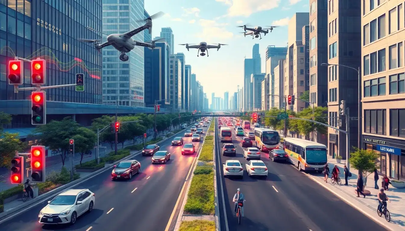 What are the main benefits of using predictive analytics in traffic management