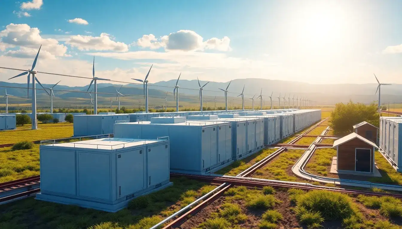 How do utility-scale batteries contribute to reducing power system failures