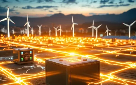 How does the ability of batteries to quickly respond to frequency changes improve grid stability
