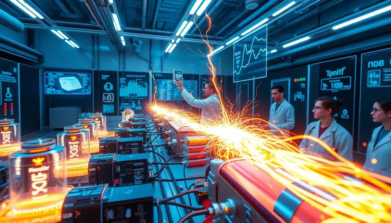 How do batteries achieve such rapid response times