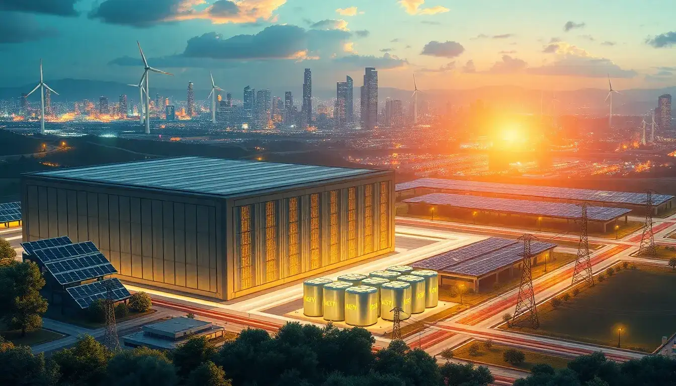 How do utility-scale batteries contribute to investment deferral in peak generation and grid reinforcements