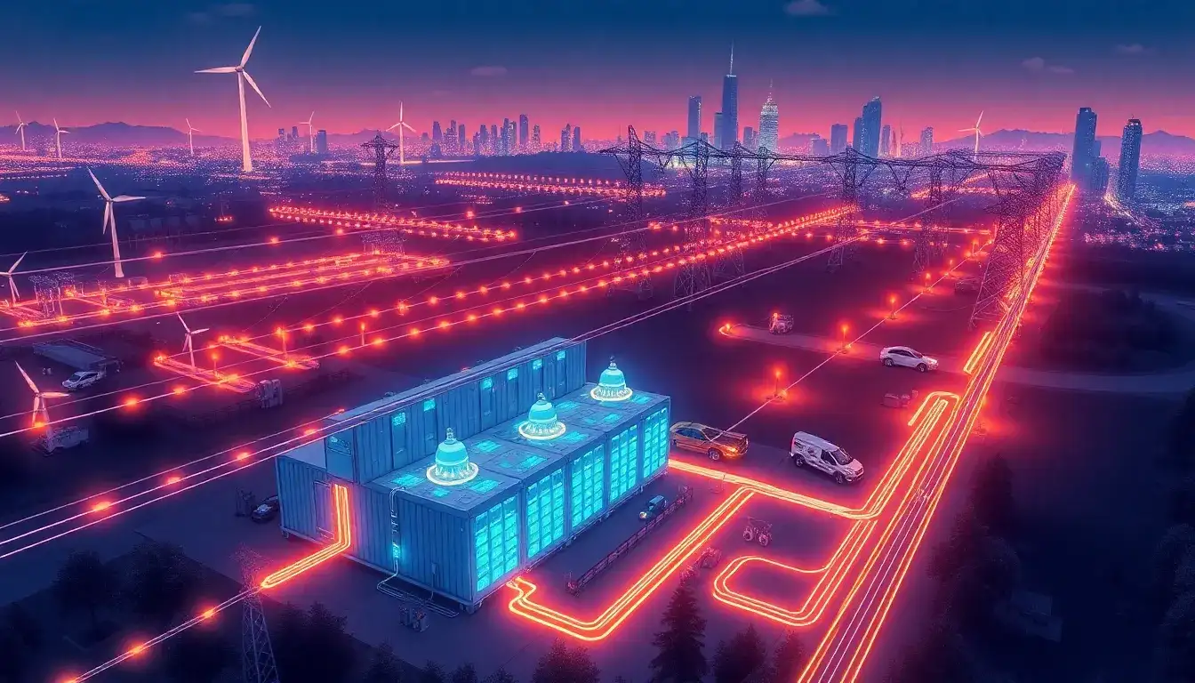 How do utility-scale batteries help in reducing transmission and distribution congestion