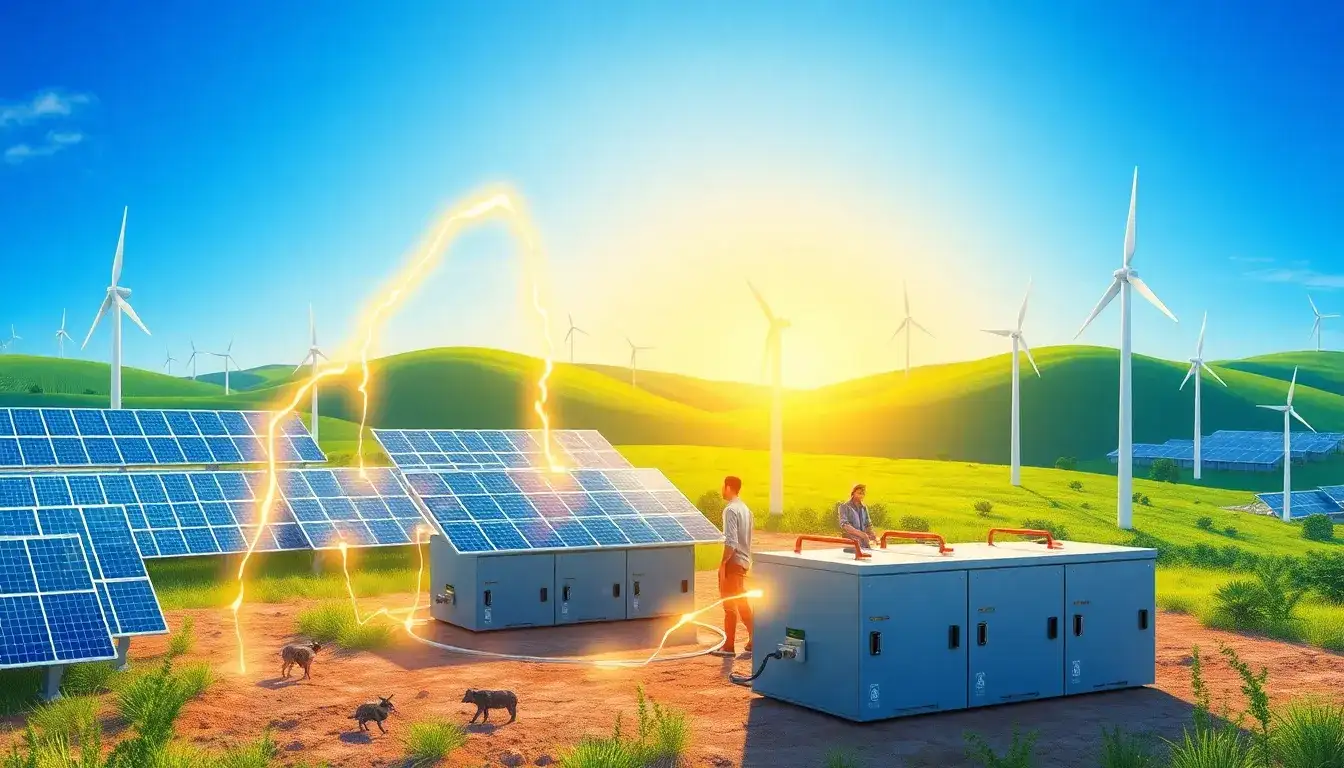 How do utility-scale batteries contribute to renewable energy penetration