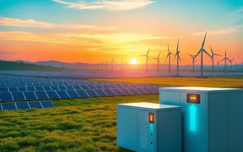 How do utility-scale batteries enhance the integration of renewable energy sources