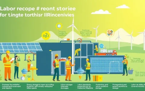 What are the specific labor requirements for energy storage projects to maximize IRA incentives