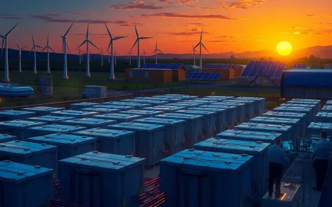 How do utility-scale batteries contribute to reducing reliance on diesel generators