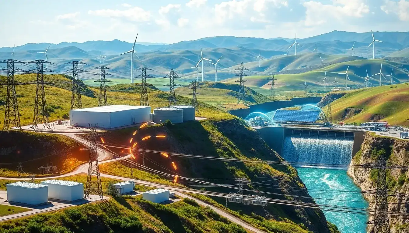 What role do long-duration energy storage solutions play in grid firming