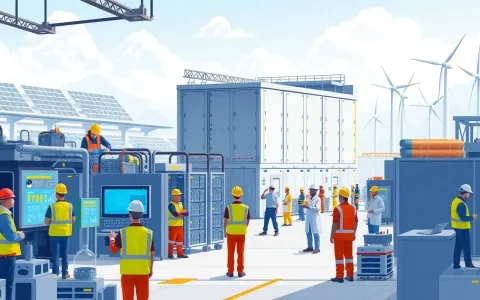 What types of jobs are created by utility-scale batteries