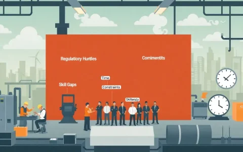 What are the main barriers to job creation in the battery industry
