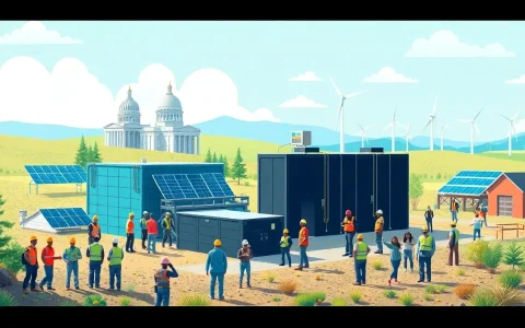 What role do state policies play in job creation from utility-scale batteries