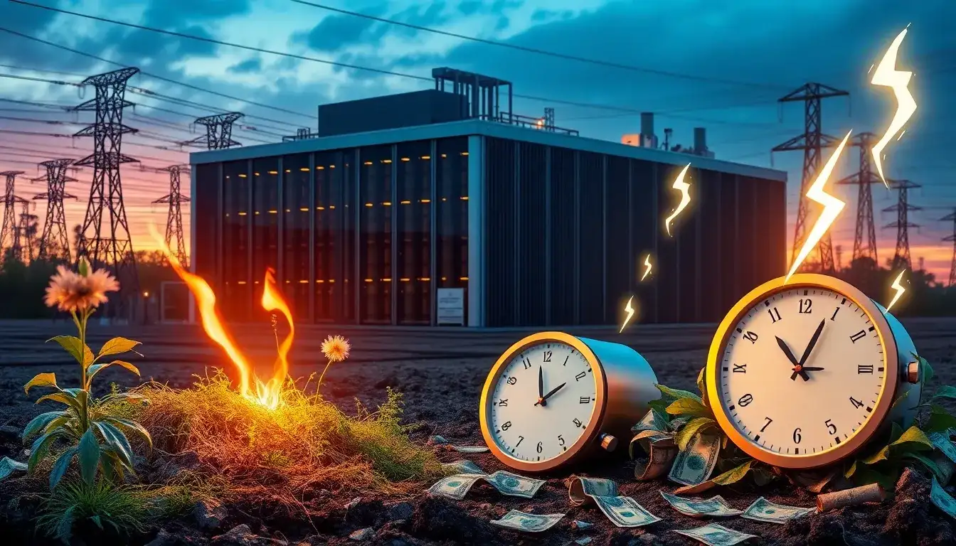 Are there any significant drawbacks to using utility-scale batteries for peak electricity management