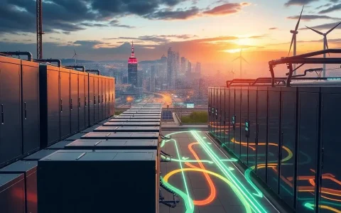 How do utility-scale batteries help stabilize energy prices during peak demand