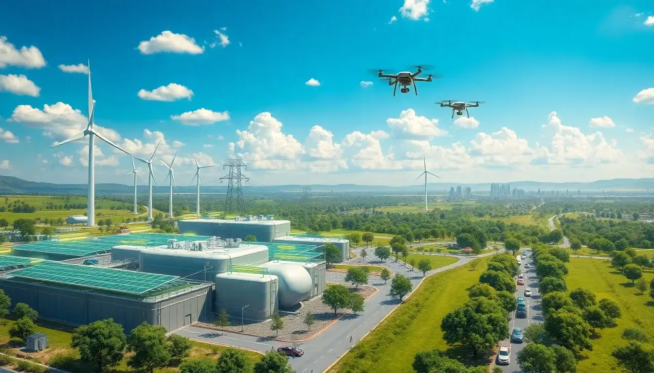 How do utility-scale batteries contribute to the integration of renewable energy sources