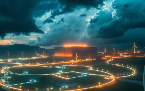 How do utility-scale batteries help in emergency power outages