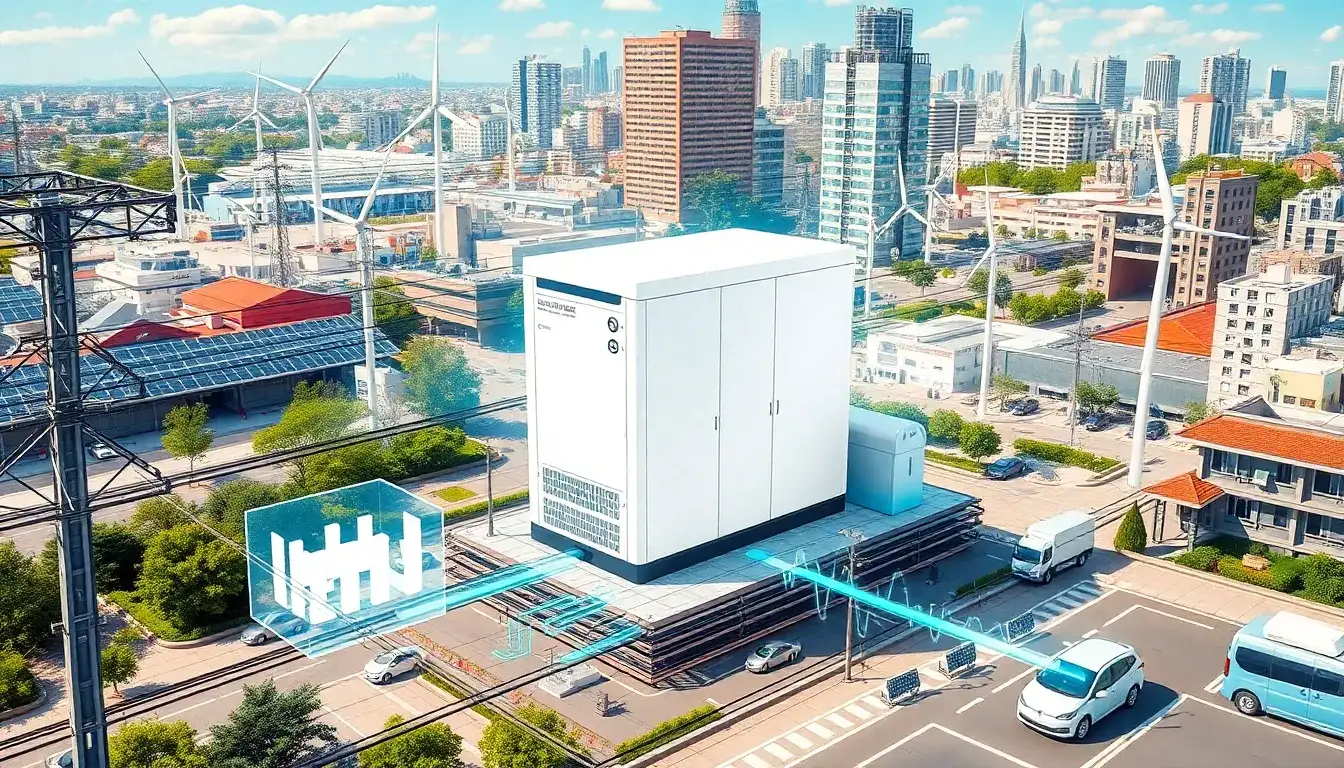How do batteries specifically reduce peak demand charges