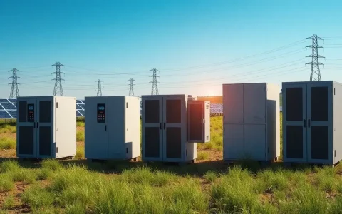 What role do inverters play in the operation of utility-scale batteries