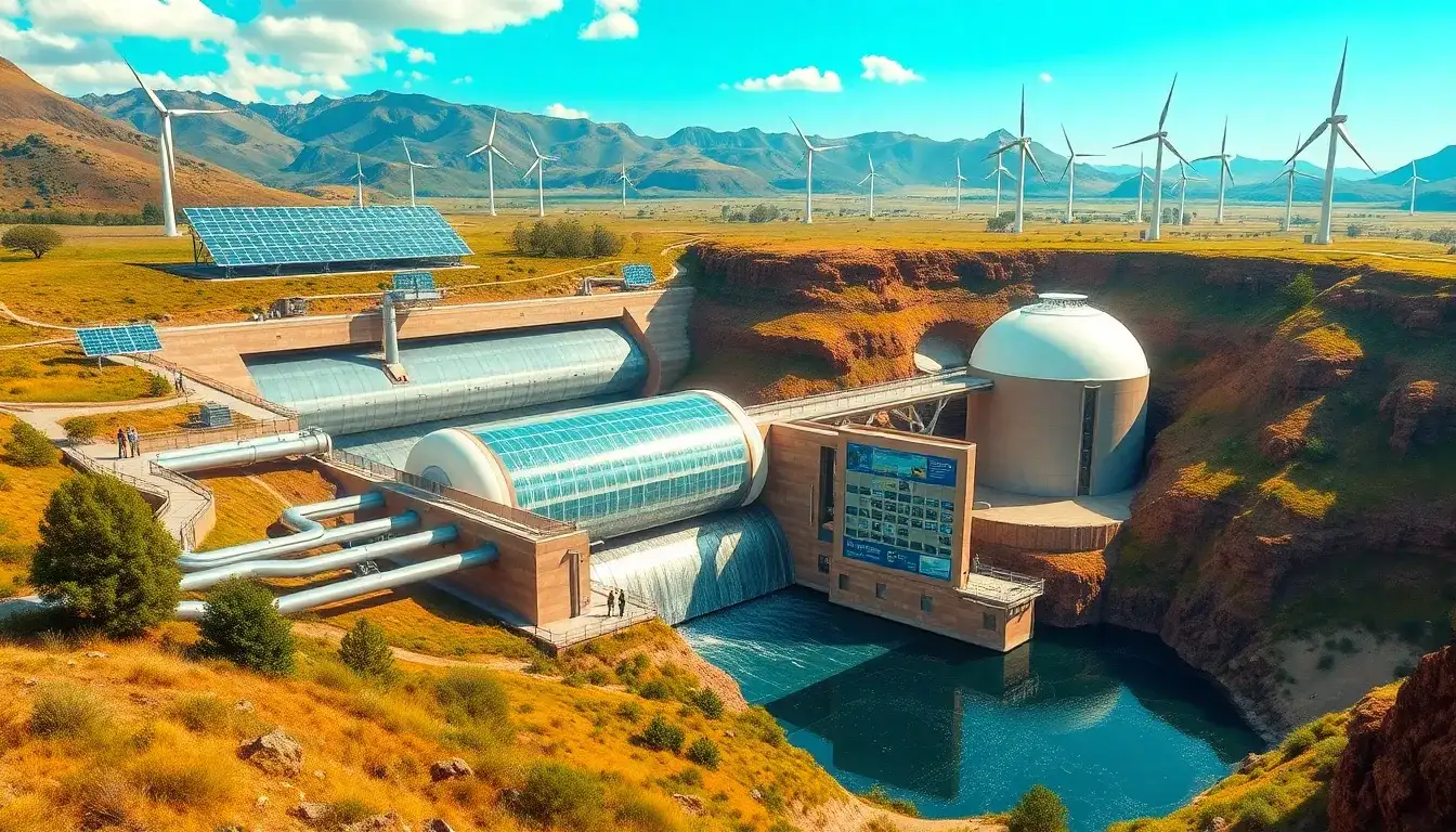 Are there any new technologies being developed to reduce the costs of pumped hydroelectric energy storage
