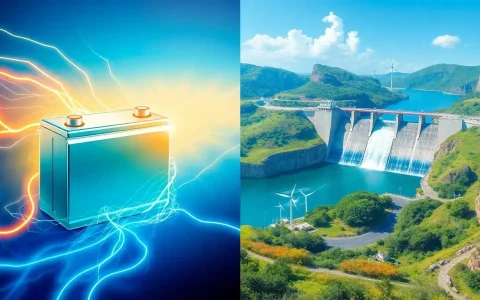 How do the lifespans of lithium-ion batteries compare to those of pumped hydroelectric storage
