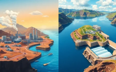 What are the environmental impacts of maintaining lithium-ion batteries versus pumped hydroelectric storage