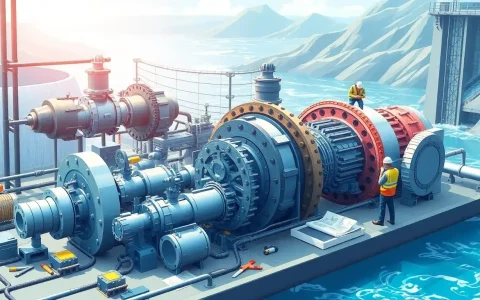 How often do overhauls of pumps and turbines need to be performed in pumped hydroelectric storage systems