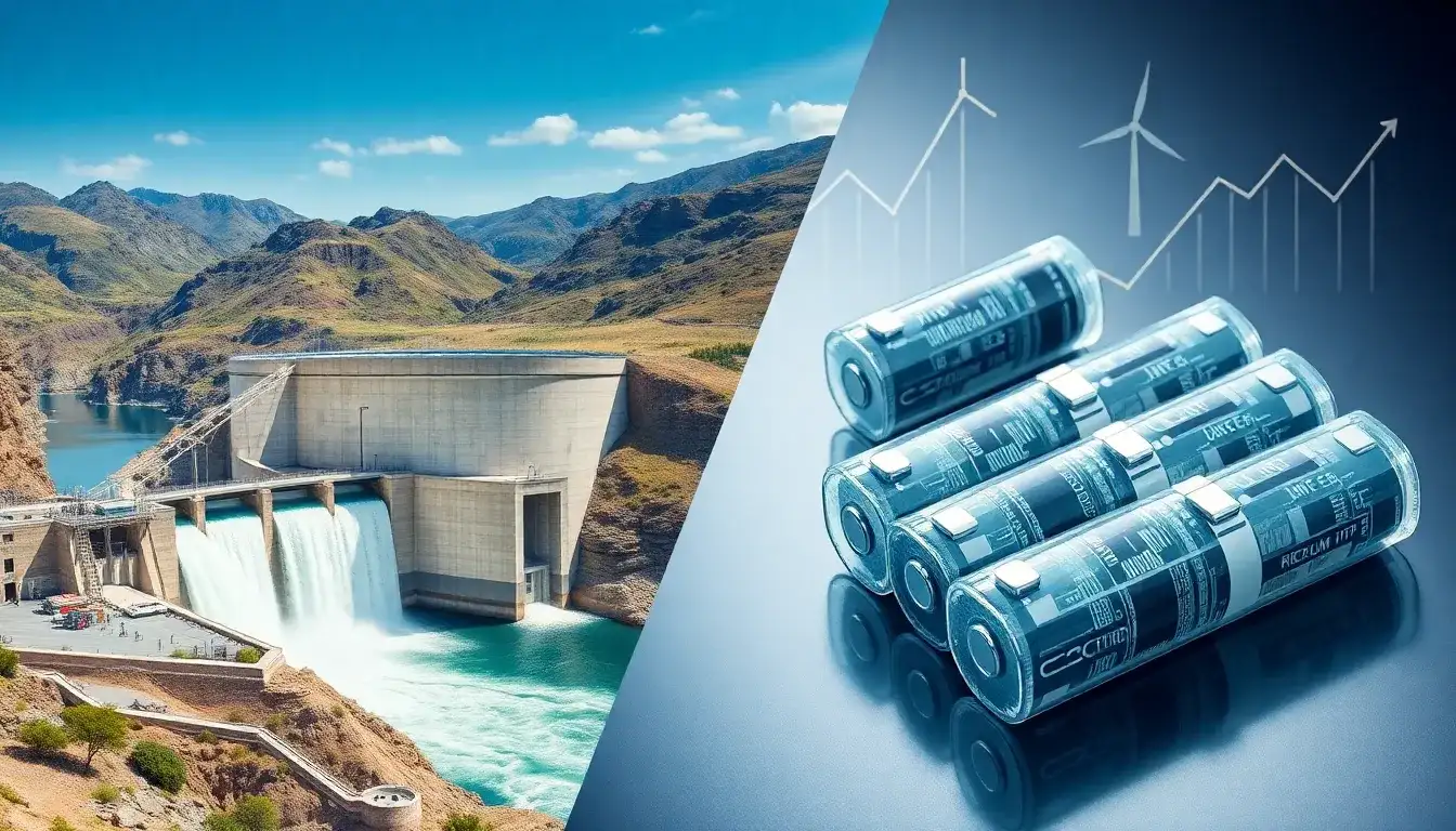 Are there any significant differences in the lifespan of pumped hydroelectric storage systems versus lithium-ion batteries