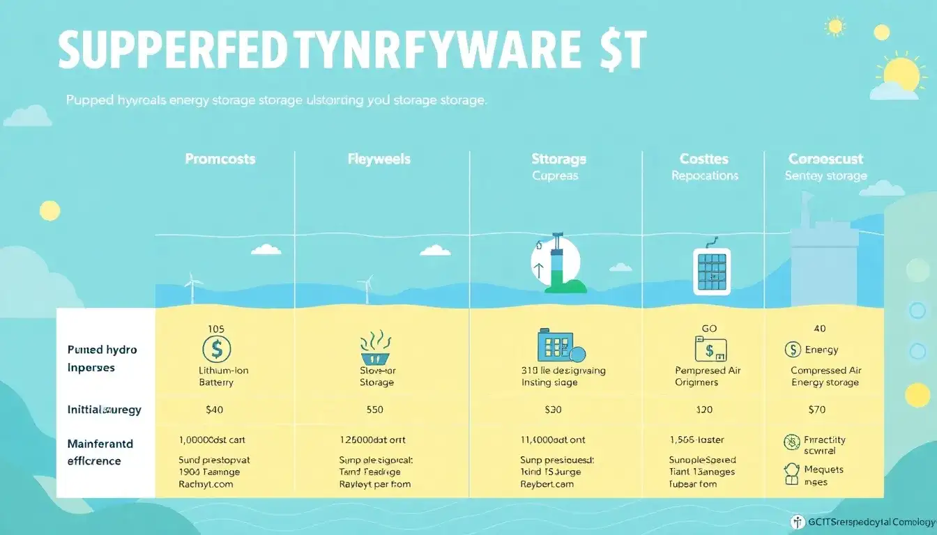 How does pumped hydro storage compare to other energy storage technologies in terms of cost-effectiveness