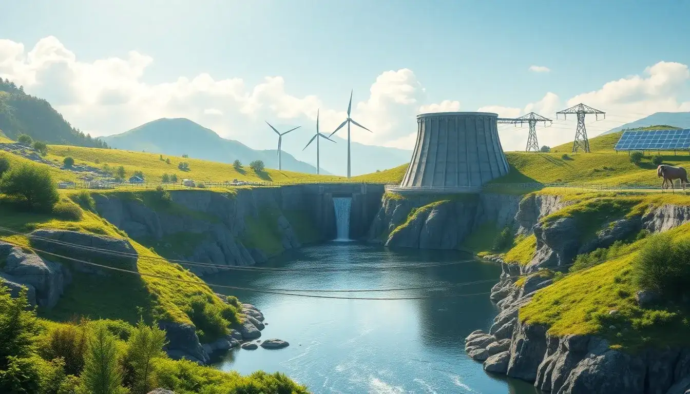 What are the environmental benefits of using pumped hydro storage for grid frequency support